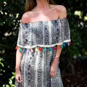 Judith March Python Dress